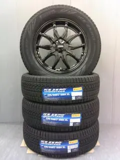 本州送料込★スタッドレスセット★225/65R17★ヒューマンラインHR-3のサムネイル