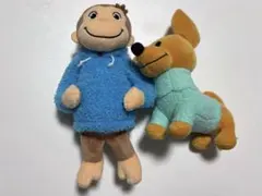 おさるのジョージ ぬいぐるみ 2点セット
