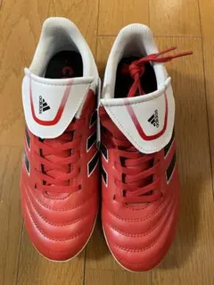 アディダス　サッカースパイク/ジュニア　24cm レッド新品未使用　送料無料