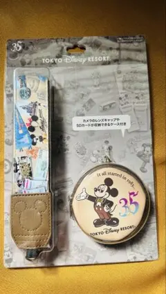 TOKYO DISNEY RESORT ミッキーマウス ストラップ 35周年記念