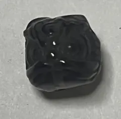 スモーキークォーツ 獅子　ビーズ　パーツ天然石 まとめ売り ハンドメイド ブレス