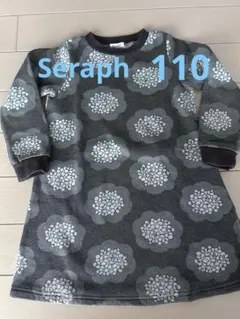 Seraph 花柄チュニック ワンピース110