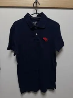 Abercrombie & Fitch ネイビー ポロシャツ M
