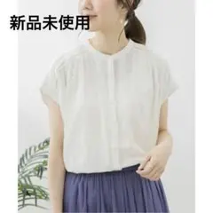アーバンリサーチサニーレーベル　楊柳ギャザーフレンチブラウスのサムネイル