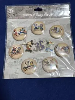 東京ディズニーリゾート 35周年バッジセット