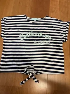 150cm Mサイズ　Lindsay リンジー　ボーダー 半袖Tシャツのサムネイル