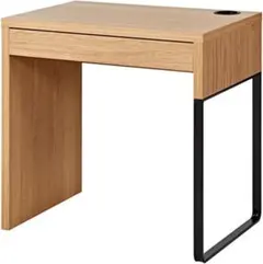 【美品】IKEA イケア MICKEミッケ デスク オーク調　完成品　送料込のサムネイル