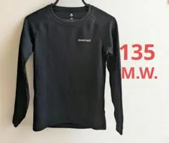 mont-bell/モンベル　ジオライン　中厚手 ラウンドネックシャツ 135