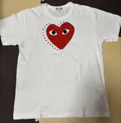 PLAY COMME des GARÇONS スタッズハートTシャツ L