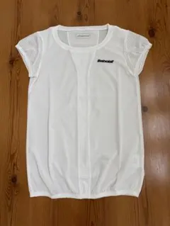 【新品未使用】Babolat バボラ テニスウェア Tシャツ 白 Mサイズ