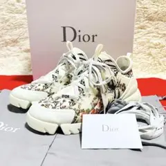 ✨美品✨ Christian Dior D-Connect フラワー スニーカー