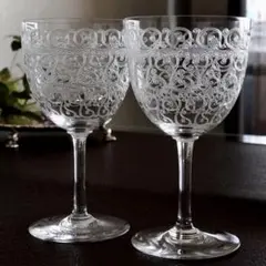 slp様専用★オールドバカラ★ローハン★コンブール★ウォーター ワイングラス4脚