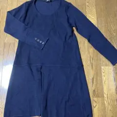 ニットワンピースチュニック　ベルメゾン
