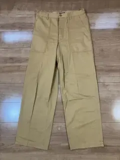 AIGLE ワークパンツ チノパン ブラウン 44 アウトドア