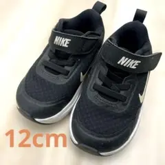 NIKE キッズ スニーカー ブラック 面ファスナー 12cm ナイキ