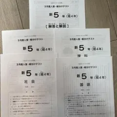2026年最新】sapix 新3年 入室テストの人気アイテム - メルカリ