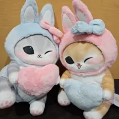 mofusand　モフサンド　うさにゃんBIGぬいぐるみ　全2種セット