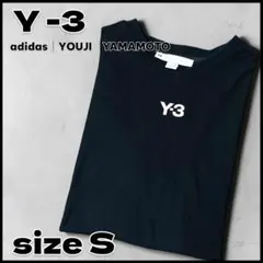 【送料無料】Y-3 adidas Tシャツ サイズS 黒　希少/レア
