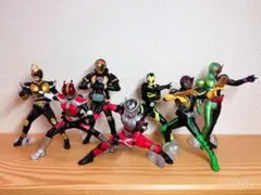HG仮面ライダー フィギュア 7体セット