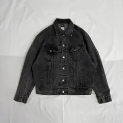 80's Lee 220 ブラックデニムジャケット　古着
