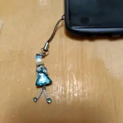 ビーズ人形型ストラップ 未使用