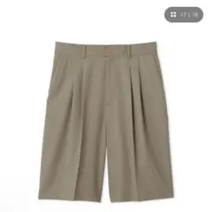 美品☆アルコディオ arcodio リネン ベージュ ショートパンツ Lサイズ
