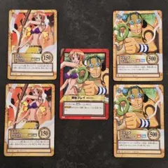 ONE PIECE ワンピース カードダス ハイパーバトル ナミ ウソップ