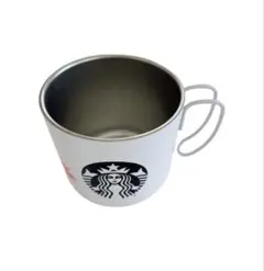 スターバックス ステンレスマグカップ 白 ロゴ入りのサムネイル