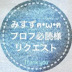 みすずฅ•ω•ฅプロフ必読様 リクエスト 4点 まとめ商品