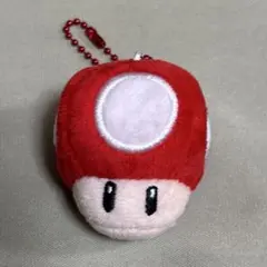 マリオ スーパーマリオ キノコ 手乗りサイズ　ぬいぐるみ　キーホルダー