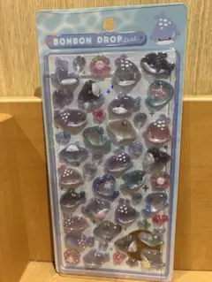 水族館限定ボンボンドロップシール　サメ