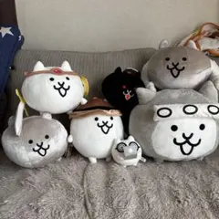 にゃんこ大戦争 ぬいぐるみ 7点セット - メルカリ