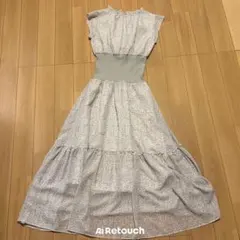 dazzlin ノースリーブ　ワンピース　花柄のサムネイル