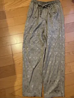 ジャガード カジュアルパンツ