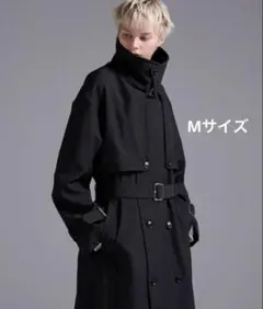 loose/ルース モードオーバー ハイネックトレンチコート