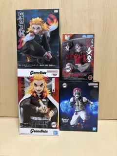 鬼滅の刃 Grandista 煉獄杏寿郎 猗窩座 フィギュア Amazon.co.jp: TVアニメ「鬼滅の'刃」Grandista KAMADO TANJIRO