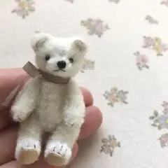 モールベア　モールアート　ミニチュアテディベア　くまさん