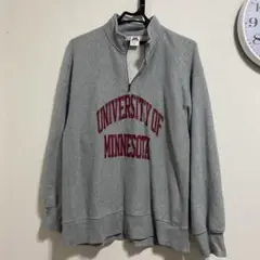 University of Minnesota ハーフジップトレーナー