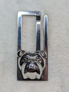 ダンヒル　マネークリップ　シルバー925　ブルドッグ　銀製　ライター