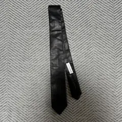 LITTLEBIG 24AW レザーネクタイ 黒 ディアスキン