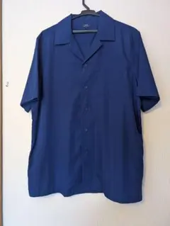 ネイビー 半袖シャツ