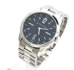【後期モデル】BVLGARI ブルガリ 時計 ソロテンポ ST37S ☆極美品☆