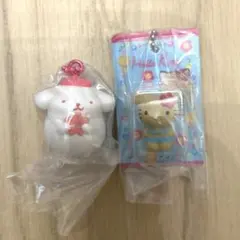 サンリオ　ガチャ　日焼けキティ カプセルトイ 2個　セット　桜　ポムポムプリン