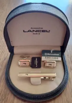LANCEL　ネクタイピンカフスボタンセット　ランセルのサムネイル