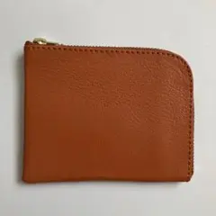 L字ファスナー ミニ財布 本革