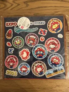 【新品未使用】 大阪関西万博 ミャクミャク サンリオコラボお土産バッグ