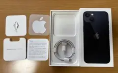 iPhone13 ミッドナイト黒/充電ケーブル付き　本体以外