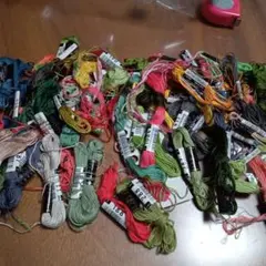 コットン刺繍糸セット 約50本以上