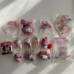 マイメロディ カプセルトイ ガチャガチャ カスタムアクリルチャーム まとめ売り