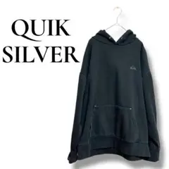 クイックシルバー トップス トレーナー パーカー シンプル カジュアル M